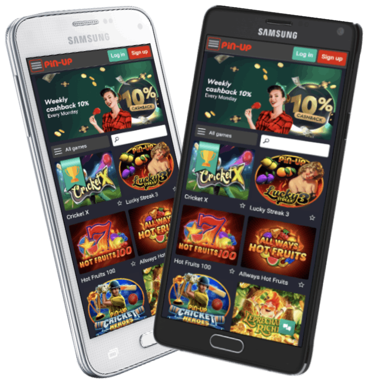 pin up casino app screenshot - Android
